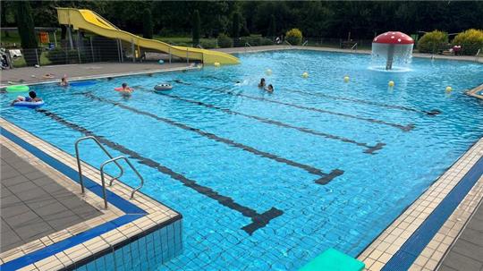 Das Bützflether Freibad bietet verschiedene Wasserbecken - vom Planschbecken bis hin zum Fünf-Meter-Sprungturm. Das könnte in Zukunft anders aussehen.