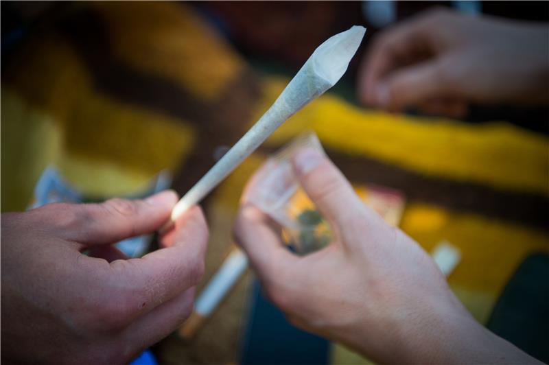 „Dealen wird weitergehen“: Stader Polizeichef lehnt das legale Kiffen ab Das Bundeskabinett hat das „Gesetz zum kontrollierten Umgang mit Cannabis und zur Änderung weiterer Vorschriften“ beschlossen. Demnach sollen Besitz und Anbau der Pflanzen unter bestimmten Bedingungen legalisiert werden. Die Staatsanwaltschaft hält dies für keine gute Idee. Symbolfoto: Bansch, dpa