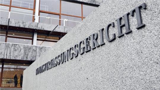 Das Bundesverfassungsgericht in Karlsruhe.