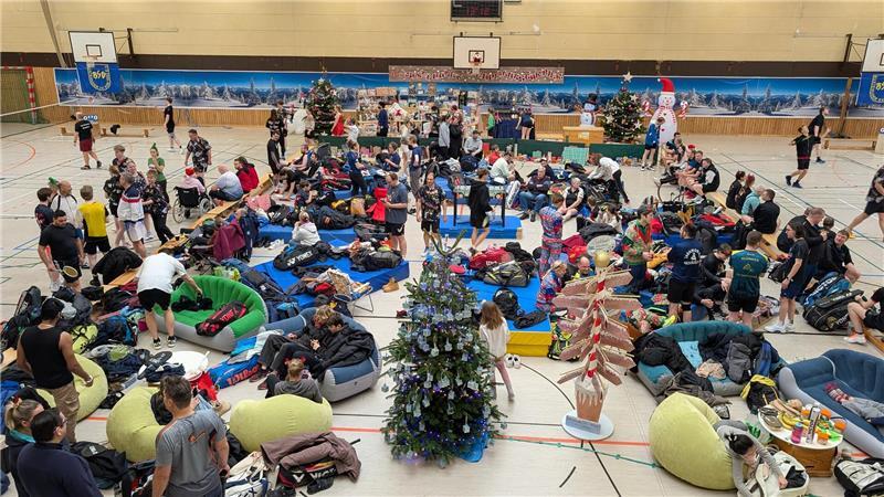 Das Buxtehuder Weihnachtsturnier fand wie immer in der Halle Süd statt.