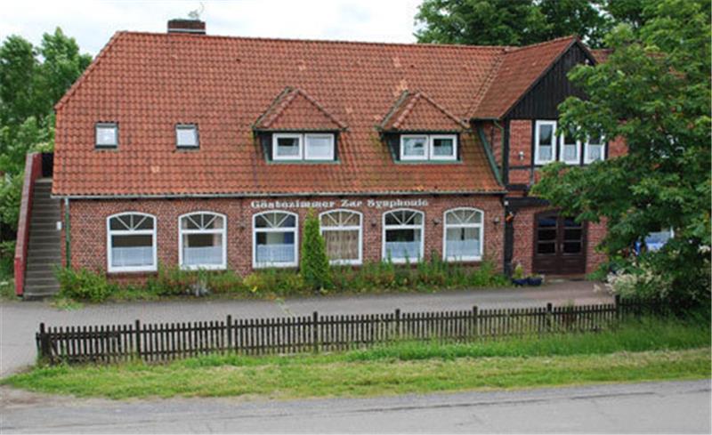 Das Clubhaus der Rockergruppe Gremium MC in Wöhrden. Foto Archiv