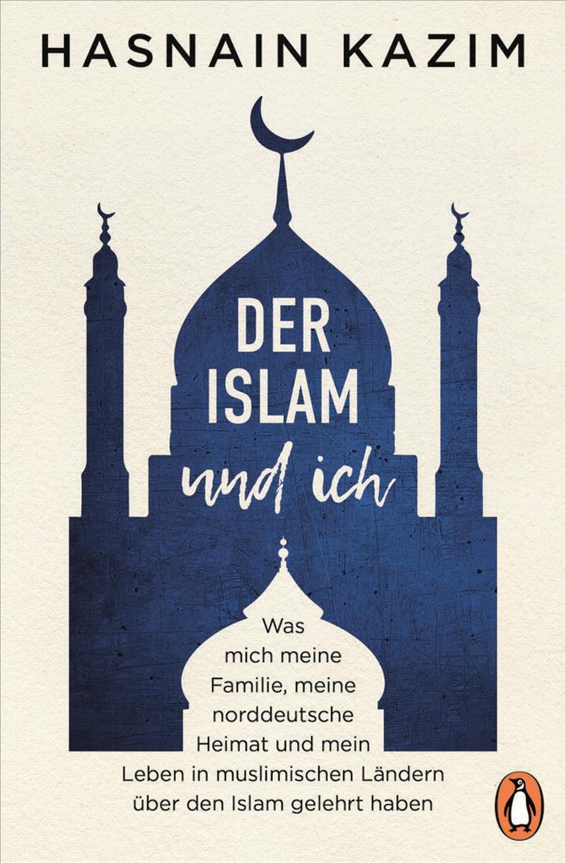 Volle Aula in Steinkirchen: Hasnain Kazim fordert mehr Mut zur Kritik Das Cover seines neuen Buchs.