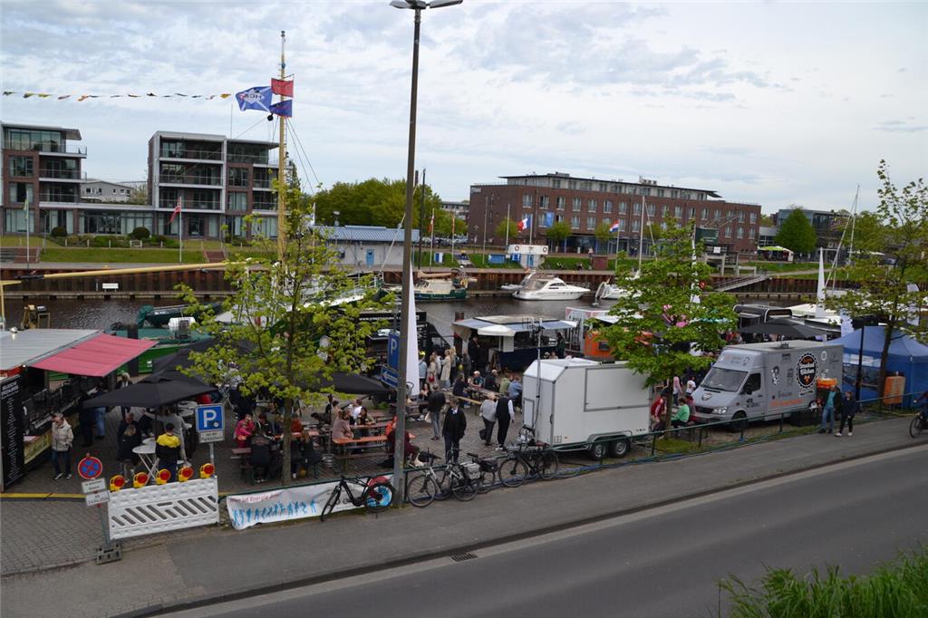 Das Craft Beer Festival am Stader Stadthafen.