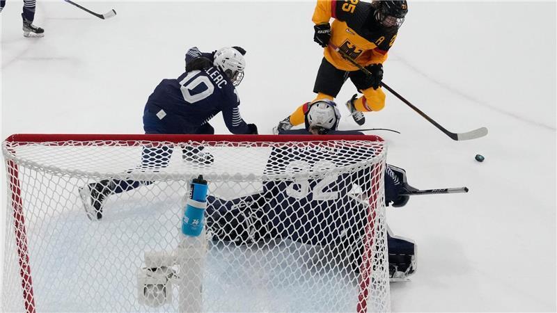 Das DEB-Team kam immer wieder gefährlich vors Tor.