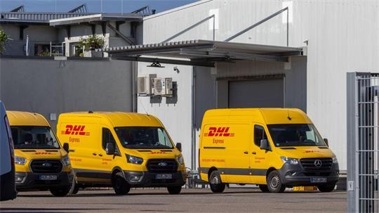 Das DHL-Zentrum in Leizen wurde vorsorglich gesperrt. 
