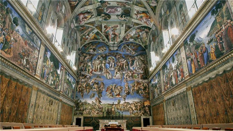 Das Deckengemälde gehört zu Michelangelos berühmtesten Werken überhaupt. (Archivbild)