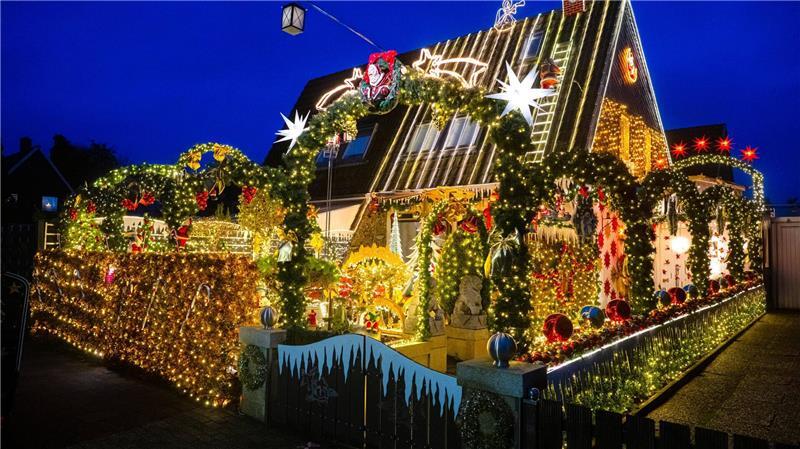 Das Delmenhorster Weihnachtshaus ist auch über der Region hinaus bekannt. 