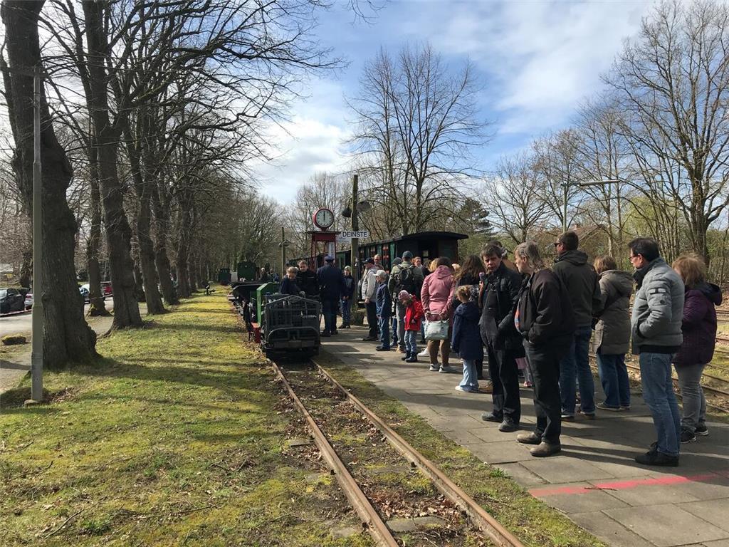 Das Deutsche Feld- und Kleinbahnmuseum in Deinste verfügt auch über einen Lorenz...