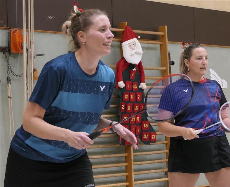 Das Doppel Sandra Dydyna und Maren Heuser-Kieviet.