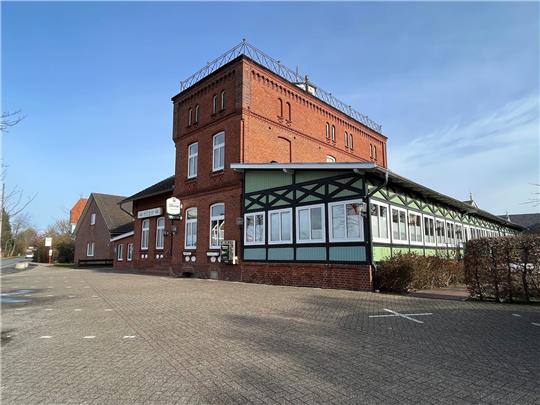 Das Dorfgemeinschaftshaus „Zur Schönen Fernsicht“ in Grünendeich. Foto: Vasel