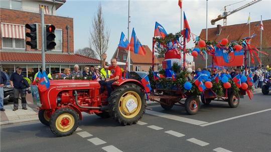 Das Drochterser Frühlings- und Blütenfest wird am ersten April-Wochenende gefeiert.