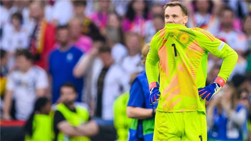 Debatten-Verbot: Bundestrainer macht Neuer zur Nummer eins Das EM-Aus gegen Spanien vor zwei Jahren war nun doch nicht Manuel Neuers letztes Länderspiel. (Archivbild)