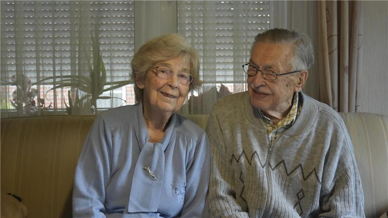 70 Jahre: Rosemarie und Gerhard Eggers feiern Gnadenhochzeit Das Ehepaar Eggers freut sich auf die Feier mit der Familie.