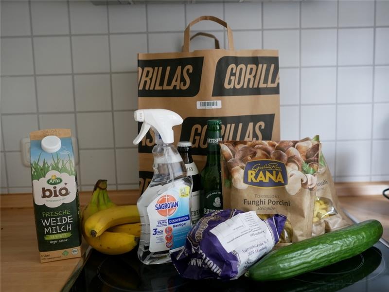 Das Ergebnis nach elf Minuten: Alles ist da und erfreulicherweise keine unnötigen Zusatzverpackungen. Foto: Julian Willuhn