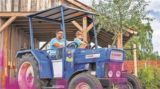 Das Erlebnisdorf in Loxstedt soll erst in zwei Jahren Eröffnung feiern.