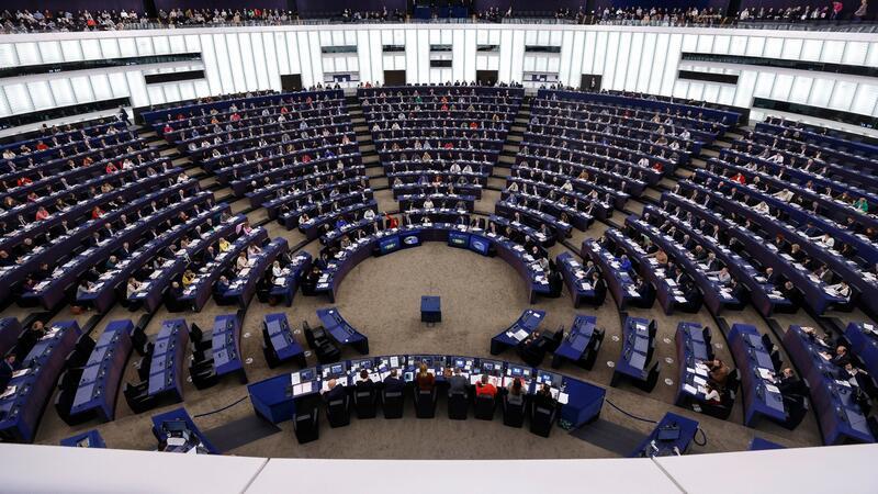Datenschutzbeauftragte warnt vor gezielter Wahlwerbung Das Europäische Parlament in Straßburg - am 9. Juni findet in Deutschland die Europawahl statt.