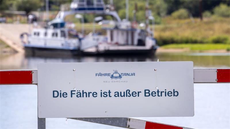 Das Fährschiff „Tanja“ ist schon seit einigen Wochen nicht mehr unterwegs. (Archivbild) 