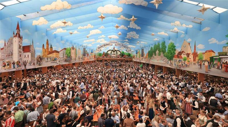 Söder lobt in Lederhose: Wiesn „einfach besser“ als Berlin Das Feiern auf der Wiesn beginnt.