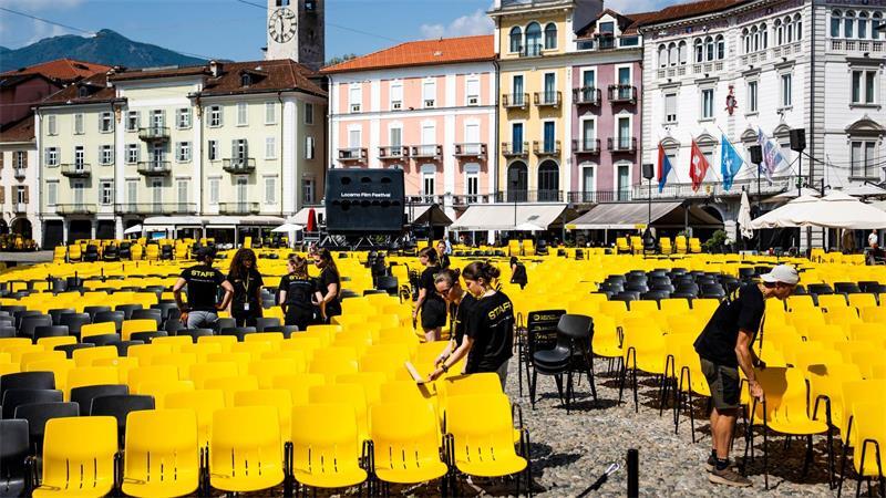 Filmfestival Locarno: Regisseurin Stever mit Preischancen Das Festival findet in Locarno statt.