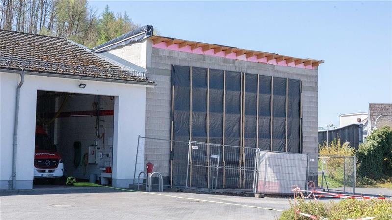 Das Feuerwehrgerätehaus war mit 250.000 Euro Baukosten geplant.