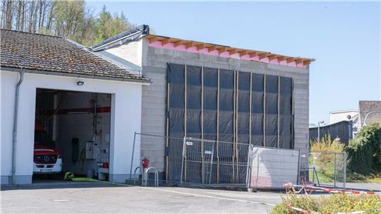 Das Feuerwehrgerätehaus war mit 250.000 Euro Baukosten geplant.