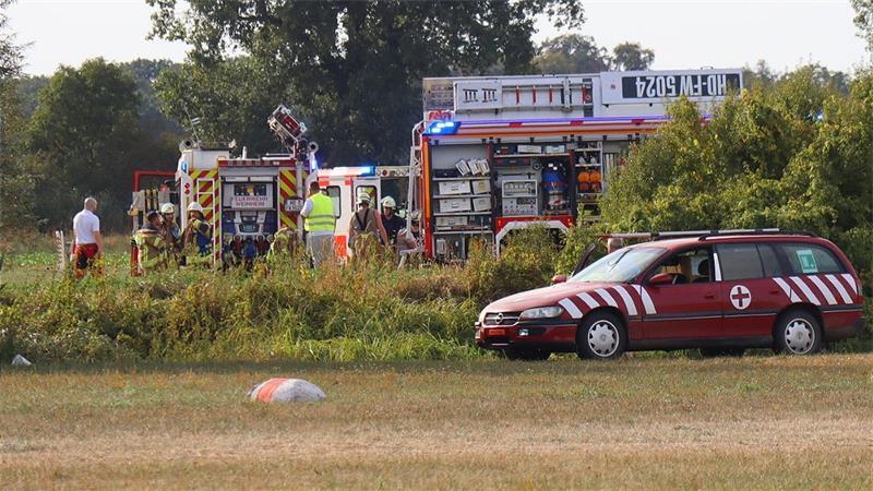 Das Flugzeug stürzte aus bislang ungeklärter Ursache ab.