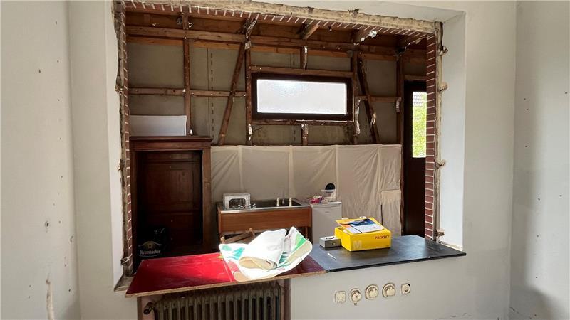 Künstler erzählen ihre Wassergeschichten im Flunstitut in Estebrügge Das Flunstitut hat auch eine Bar.