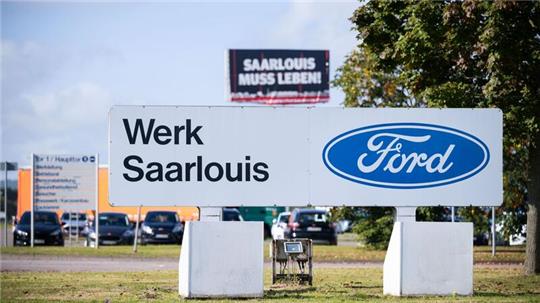 Das Ford-Werk in Saarlouis: Ende 2025 beendet der amerikanische Autobauer hier seine Focus-Produktion.
