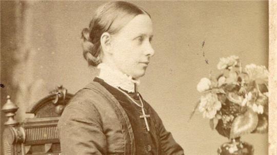 Das Foto zeigt die Missionsgründerin Luise Cooper.