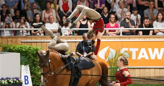 Das Fredenbecker Juniorenteam beeindruckte vor allem mit seiner Kür und holte als Team Germany 2 den Nationenpreis.