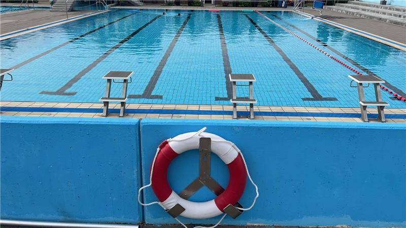 Das Freibad in Stade-Bützfleth.