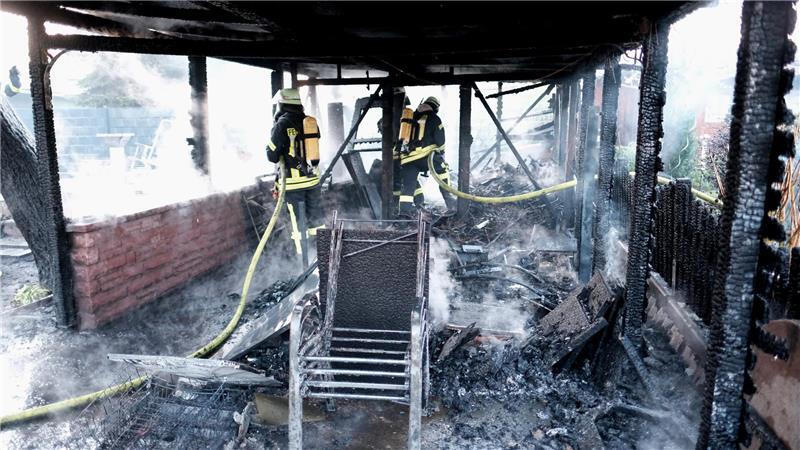 Das Gartenhaus stand in der Sunder Straße in Oldendorf.