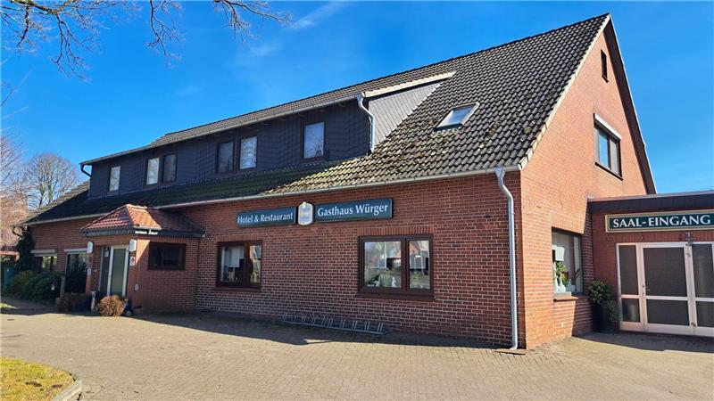 Nach 40 Jahren ist Schluss: Wirt sucht Nachfolger für Gasthaus Würger Das Gasthaus in Uthlede wurde 1865 eröffnet und seitdem immer wieder erweitert. Für 850.000 Euro wird das Lokal bald zum Kauf angeboten.
