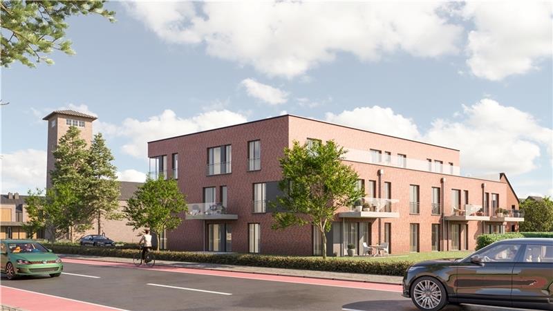 Altes Feuerwehrhaus in Campe abgerissen: Das wird hier jetzt gebaut Das Gebäude an der Ecke Sachsenstraße/Feuerwehrstraße wurde so gebaut, dass der Turm auf dem KVG-Gelände von der Straße aus gut zu sehen ist. Visualisierung: Architekt Wilhelmi