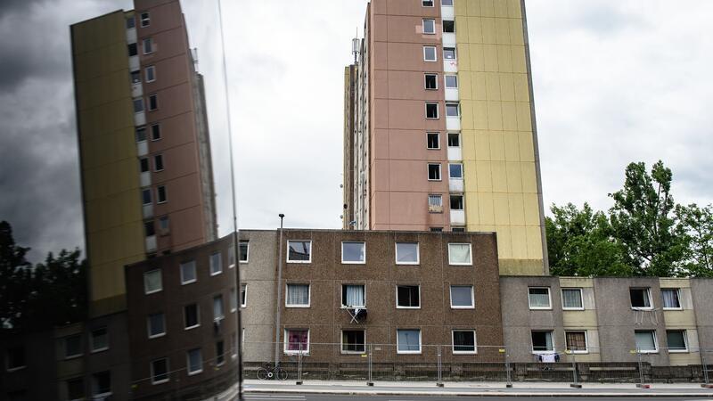 Das Gebäude ist wegen der schlechten Lebensumstände dort überregional bekannt. (Archivbild)