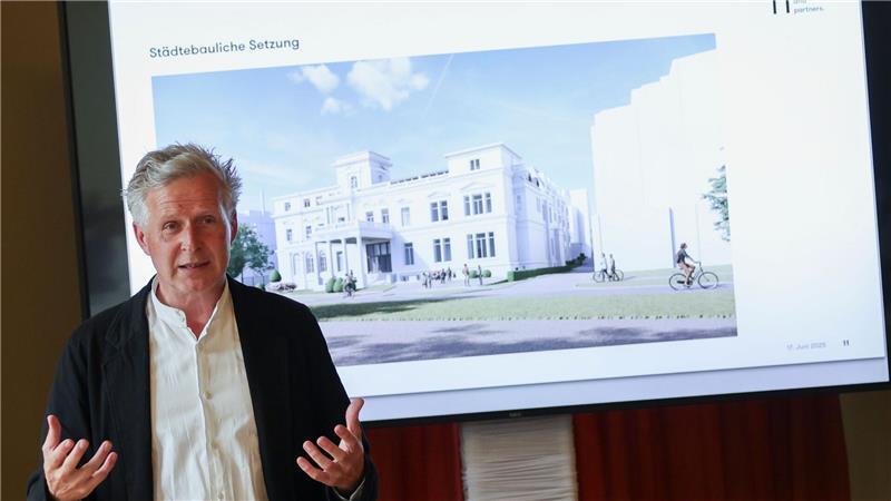 Ehemaliges US-Generalkonsulat wird zum Hamburger Luxushotel umgebaut Das Gebäude soll behutsam modernisiert werden.