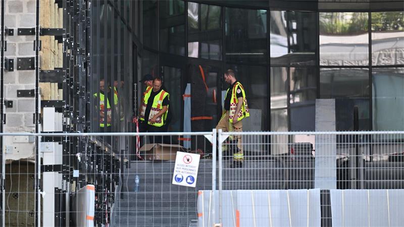 Aufzüge stürzen auf Baustelle in Brüssel ab - Sechs Tote Das Gebäude soll bis Ende 2026 umgebaut werden.