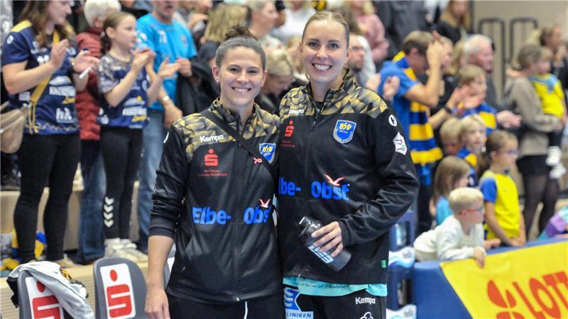 Das Gespann für die kommende Saison: Sophie Fasold (links) und Oliwia Kaminska.