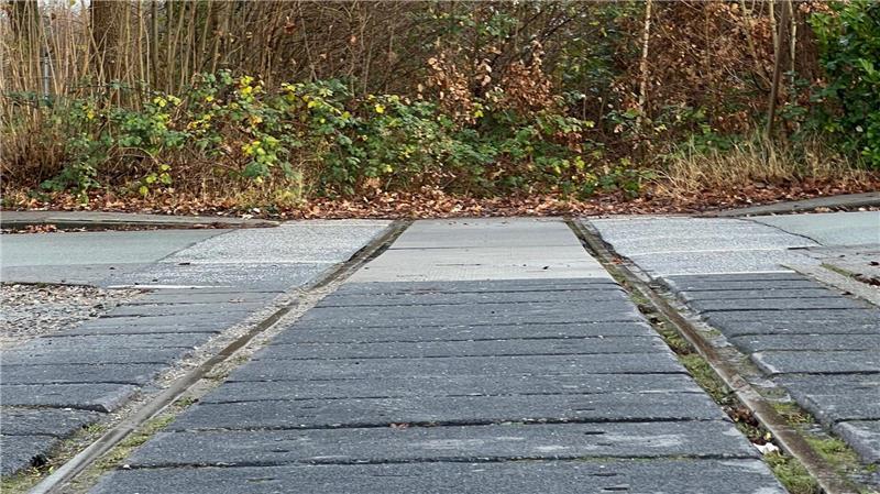 Als das Gleis in Ottenbeck Lebensader für Wirtschaft und Militär war Das Gleis endet abrupt im Busch.