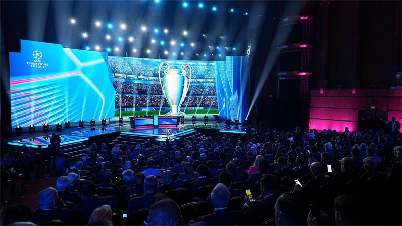 Darum geht es in Monaco: Geld, Macht und Königsklassen-Lose Das Grimaldi Forum in Monaco ist der traditionelle Ort für die Auslosung zur Champions League. (Archivbild)