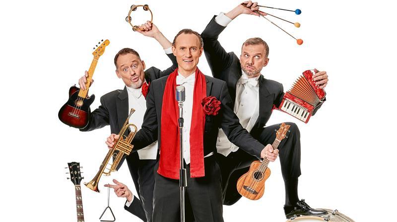 Das Hamburger Trio Bidla Buh präsentiert ein letztes Mal Musikcomedy.