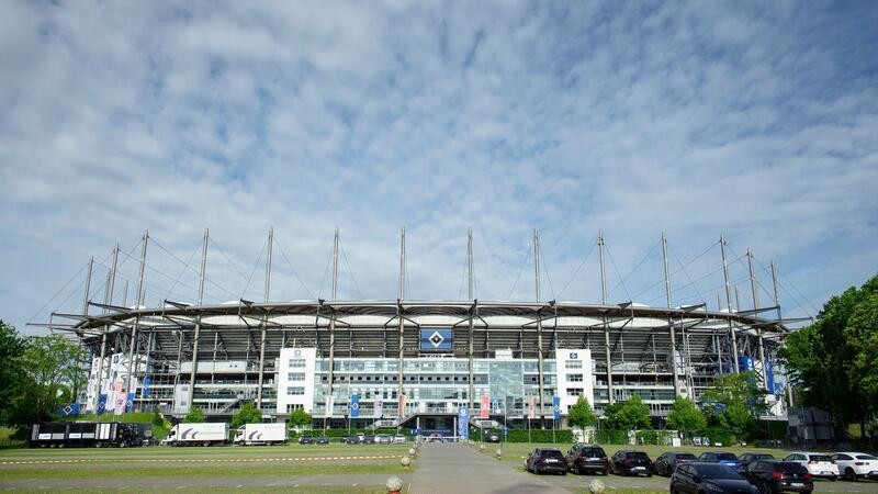 Das Hamburger Volksparkstadion.
