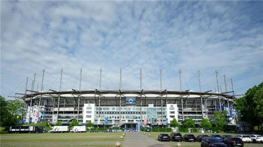 Das Hamburger Volksparkstadion.