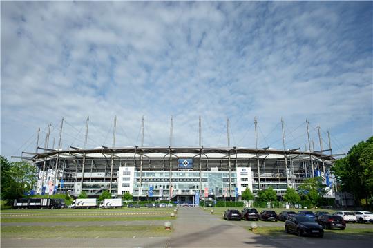 Das Hamburger Volksparkstadion. Foto: Gregor Fischer/dpa