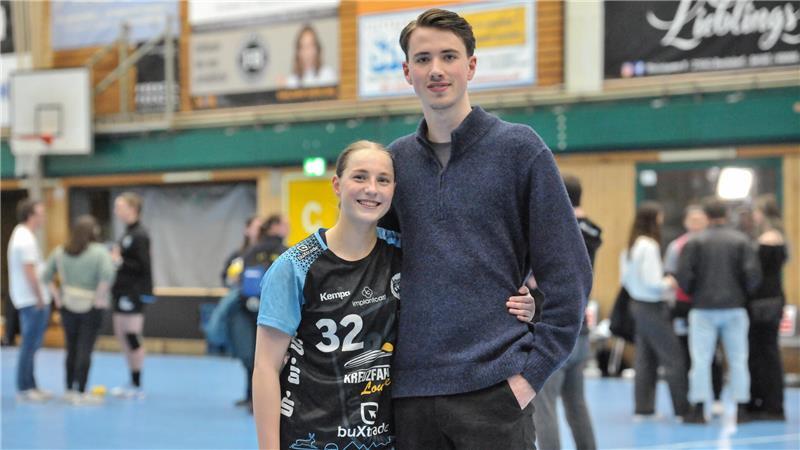 Das Handball-Paar Isa Ternede und Jelmer de Vries.