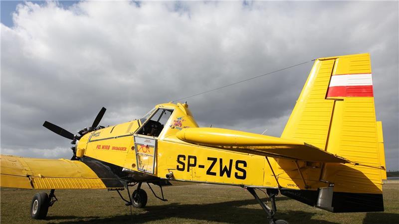 Das Harzer Löschflugzeug „Hexe 1“ ist sicher aus Polen wieder in Ballenstedt gelandet und einsatzbereit. 