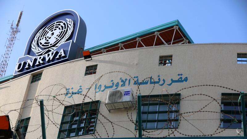 UNRWA-Überprüfung nach Vorwürfen Israels Das Hauptquartier der United Nations Relief and Works Agency (UNRWA) in Gaza-Stadt.