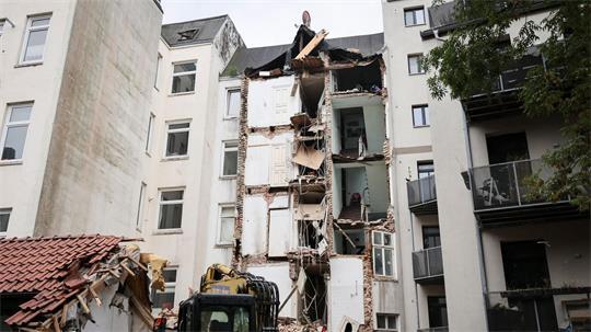 Das Haus wurde zum Teil abgerissen. (Archivbild)