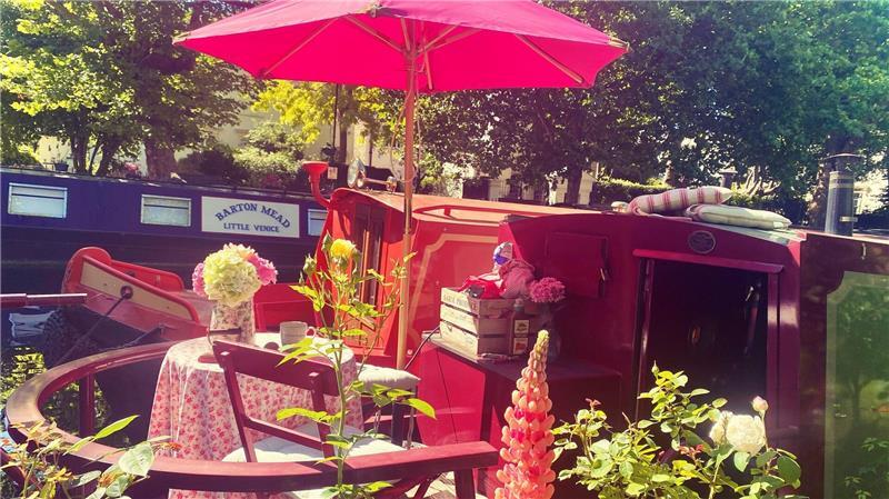 Das Hausboot liegt im Stadtteil „Little Venice“. (Handout)