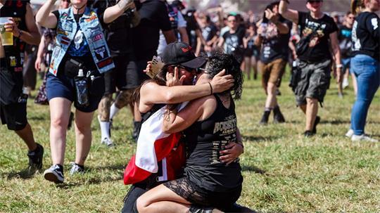 Das Heavy-Metal-Festival in Wacken ist gestartet.